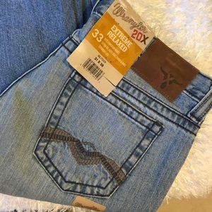 Wrangler 20X Extreme Relaxed NWT FINAL REDUCTION